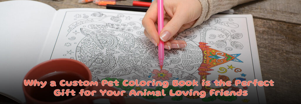 custom pet coloring books