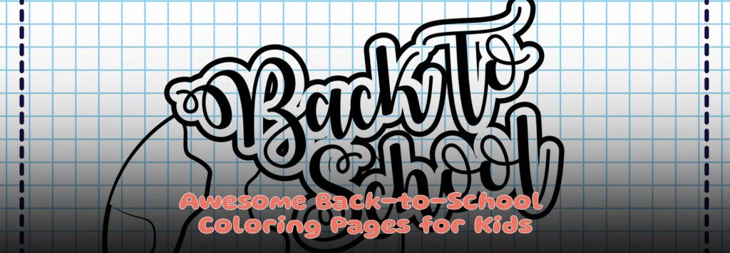back to school coloring pages