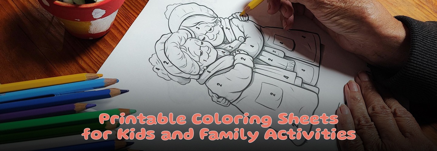 Read more about the article Printable Coloring Sheets for Kids and Family Activities
