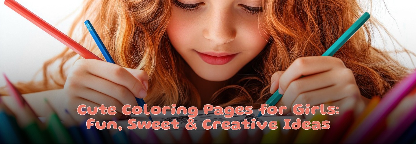 Read more about the article Cute Coloring Pages for Girls: Fun, Sweet & Creative Ideas